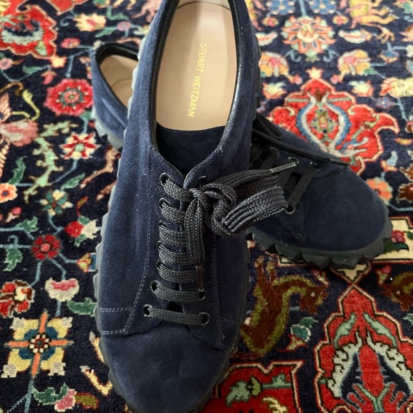 Stuart Weitzman Shoes Stuart Weitzman Controversy Sneaker Color: Blue Size: 9 🔥 - Picture 6 of 8